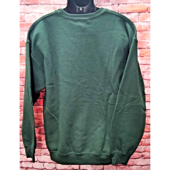 Green Bay Packers Sweatshirt Men Large Green Gildan NFL Football Sports Pullover - Picture 2 of 7